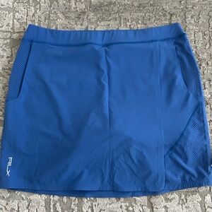 Ralph Lauren Vibrant Blue Mini Skirt